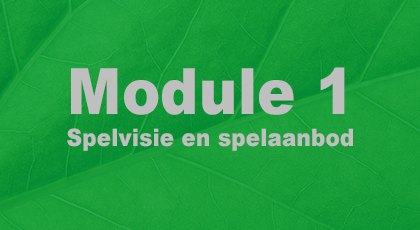 Module 1 - nog niet beschikbaar