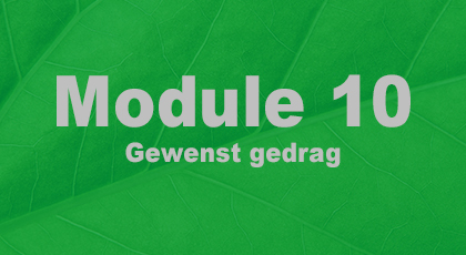 Module 10 - nog niet beschikbaar