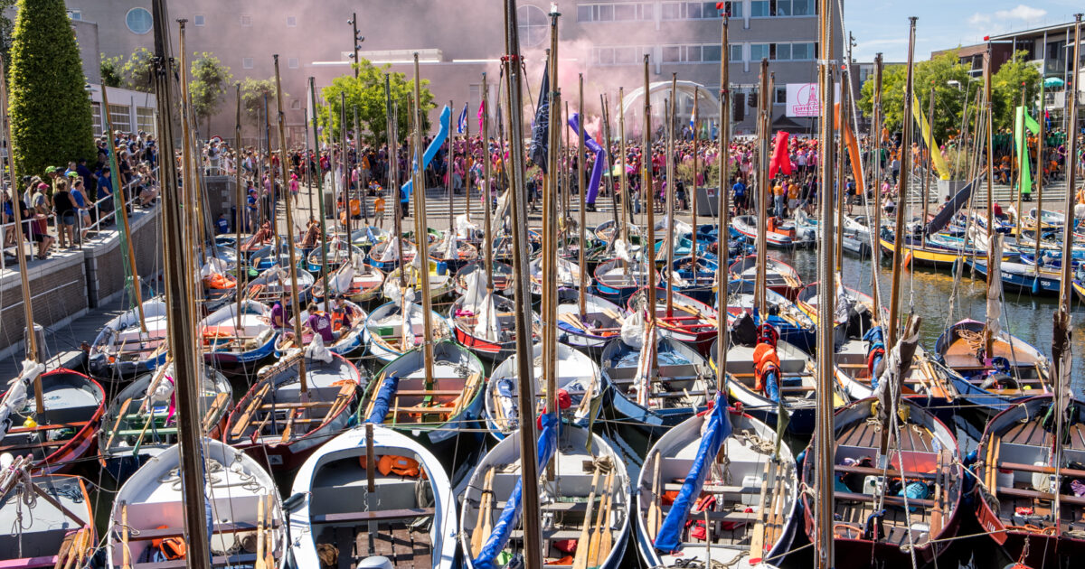 Feestelijke opening Nawaka 2022 in centrum Zeewolde Scouting